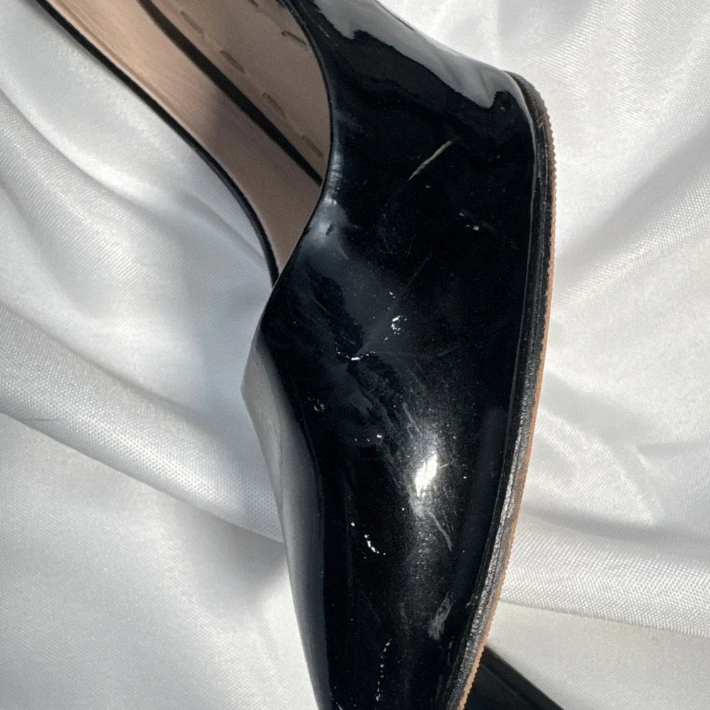 Mui Mui Black Suede High Heel Shoes Sz 39 - Picture 11 of 12